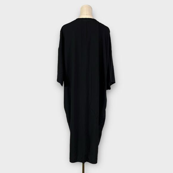 & Other Stories Embroidered Short Sleeve Shirt Dress - Picture 2 of 8